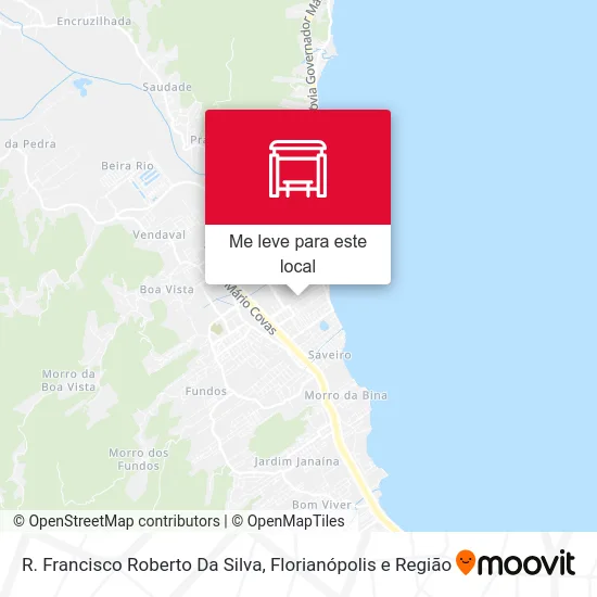 R. Francisco Roberto Da Silva mapa