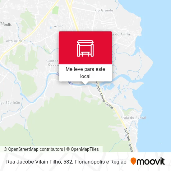 Rua Jacobe Vilain Filho, 582 mapa