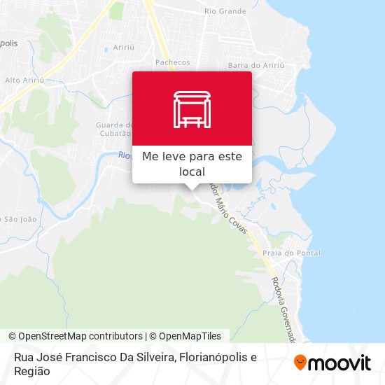 Rua José Francisco Da Silveira mapa