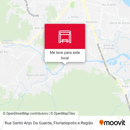 Rua Santo Anjo Da Guarda mapa