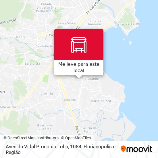 Avenida Vidal Procópio Lohn, 1084 mapa