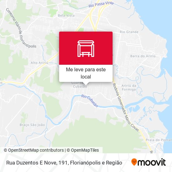 Rua Duzentos E Nove, 191 mapa