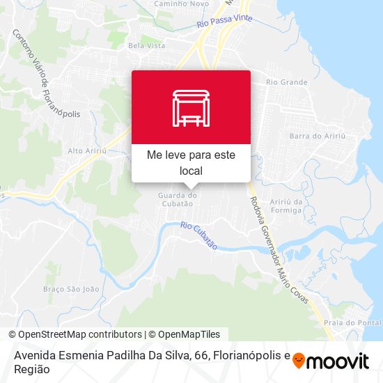 Avenida Esmenia Padilha Da Silva, 66 mapa