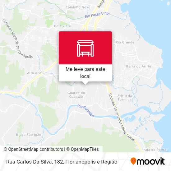 Rua Carlos Da Silva, 182 mapa
