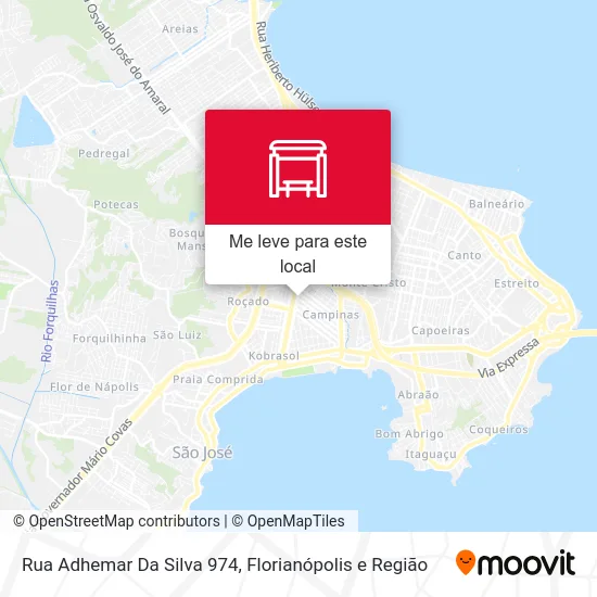 Rua Adhemar Da Silva 974 mapa