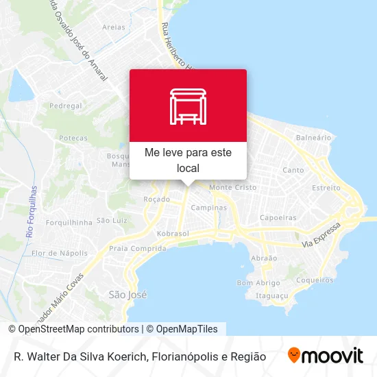 R. Walter Da Silva Koerich mapa