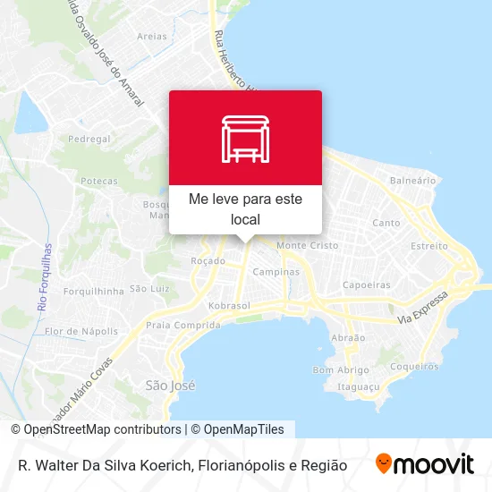 R. Walter Da Silva Koerich mapa