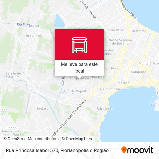 Rua Princesa Isabel 570 mapa