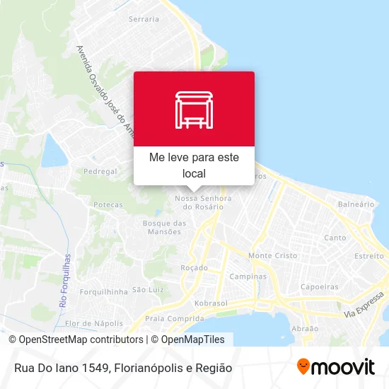 Rua Do Iano 1549 mapa
