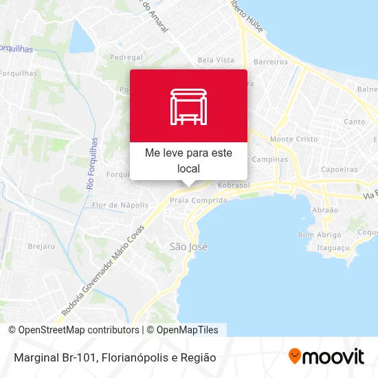 Marginal Br-101 mapa