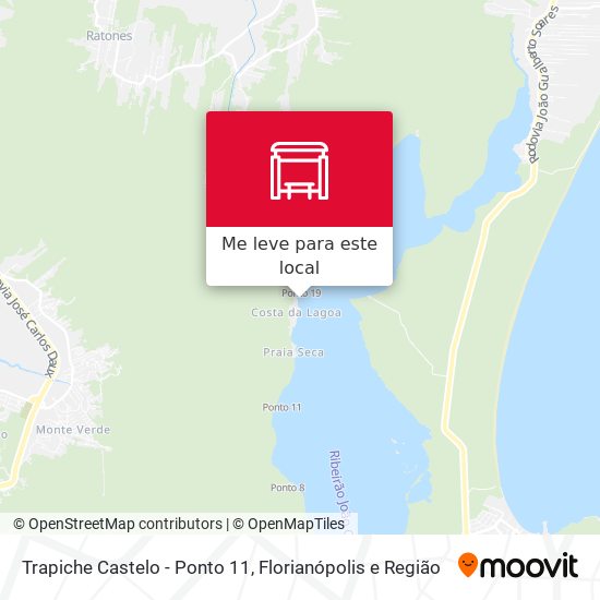 Trapiche Castelo - Ponto 11 mapa