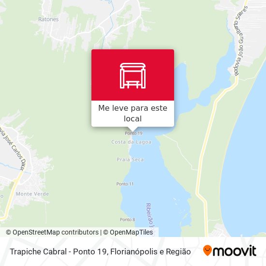 Trapiche Cabral - Ponto 19 mapa