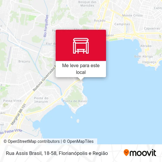 Rua Assis Brasil, 18-58 mapa