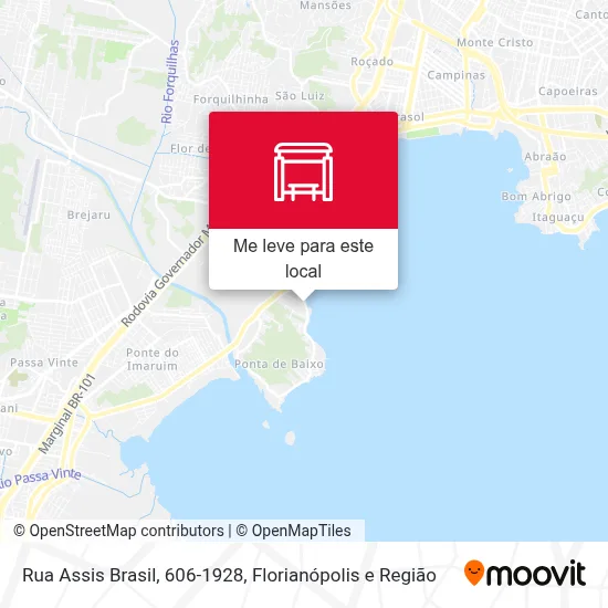 Rua Assis Brasil, 606-1928 mapa