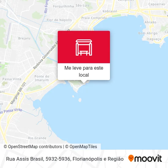 Rua Assis Brasil, 5932-5936 mapa