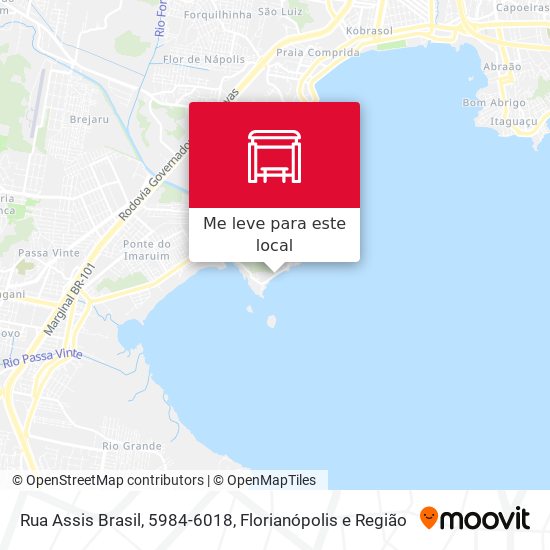 Rua Assis Brasil, 5984-6018 mapa