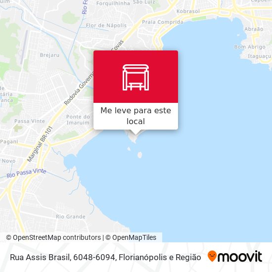 Rua Assis Brasil, 6048-6094 mapa