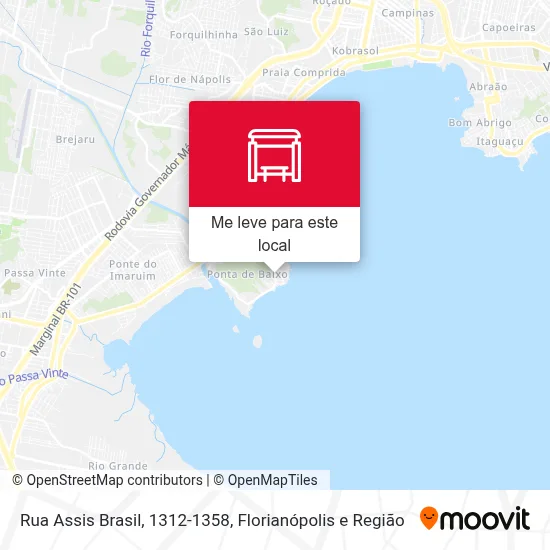 Rua Assis Brasil, 1312-1358 mapa