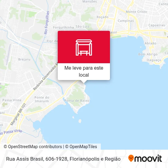 Rua Assis Brasil, 606-1928 mapa