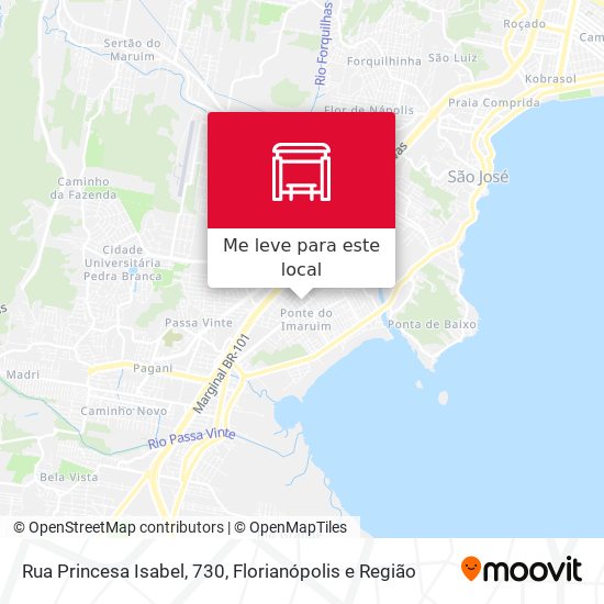 Rua Princesa Isabel, 730 mapa