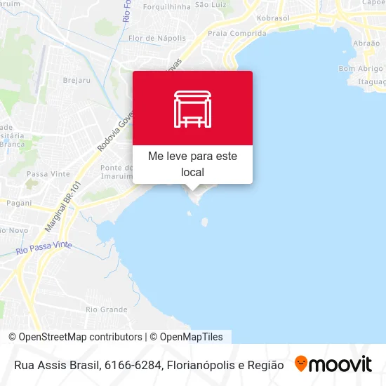 Rua Assis Brasil, 6166-6284 mapa