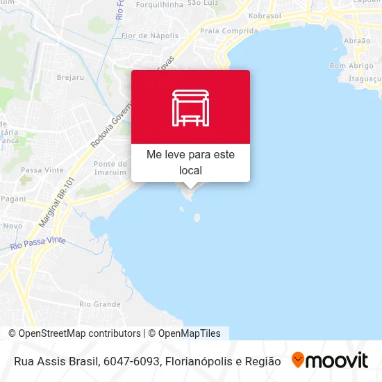 Rua Assis Brasil, 6047-6093 mapa