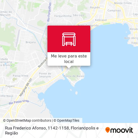 Rua Frederico Afonso, 1142-1158 mapa