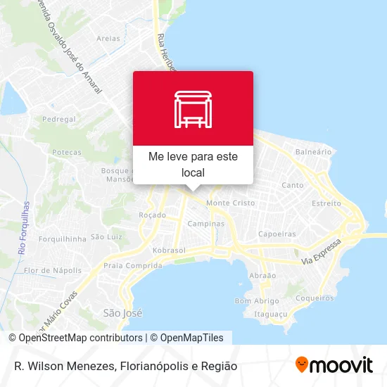 R. Wilson Menezes mapa