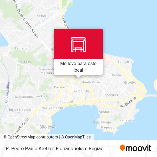 R. Pedro Paulo Kretzer mapa