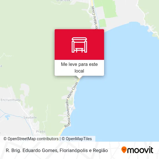 R. Brig. Eduardo Gomes mapa
