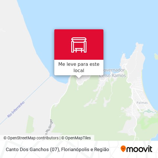 Canto Dos Ganchos (07) mapa