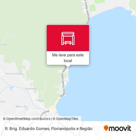 R. Brig. Eduardo Gomes mapa