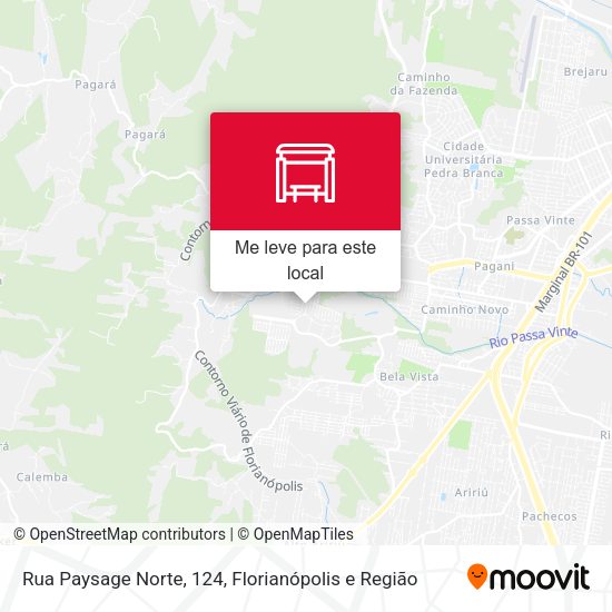 Rua Paysage Norte, 124 mapa