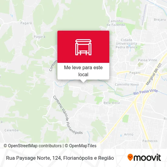 Rua Paysage Norte, 124 mapa