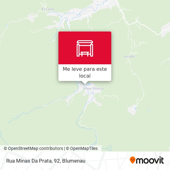 Rua Minas Da Prata, 92 mapa