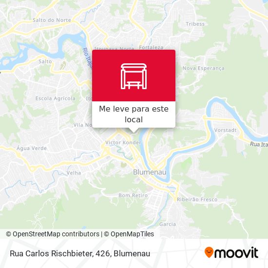 Rua Carlos Rischbieter, 426 mapa