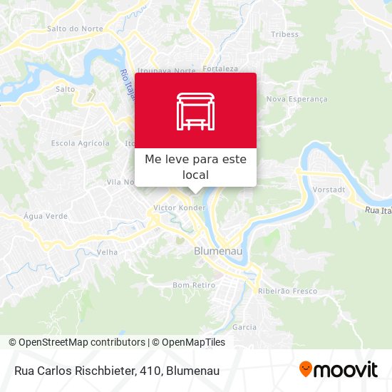 Rua Carlos Rischbieter, 410 mapa