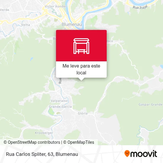 Rua Carlos Spliter, 63 mapa