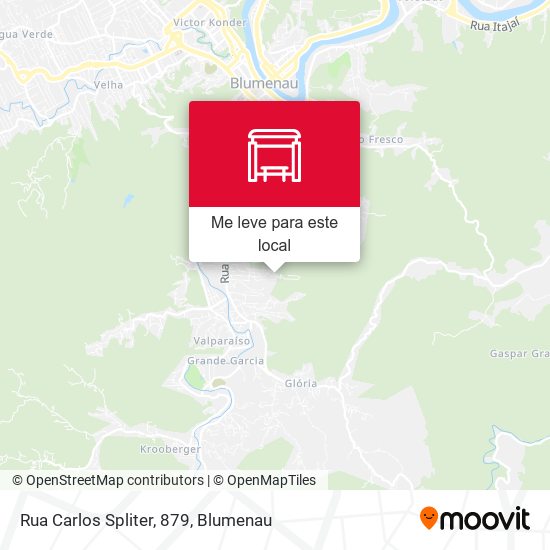 Rua Carlos Spliter, 879 mapa