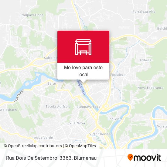 Rua Dois De Setembro, 3363 mapa