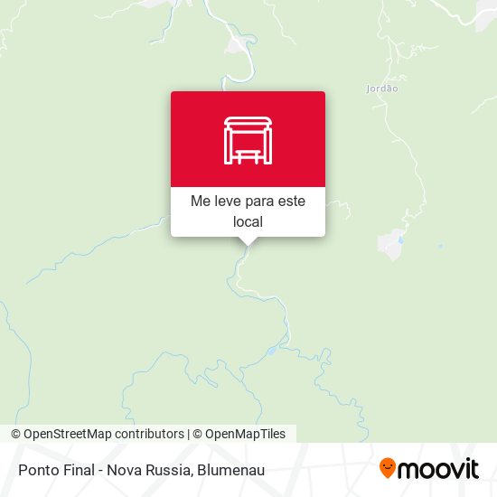 Ponto Final - Nova Russia mapa