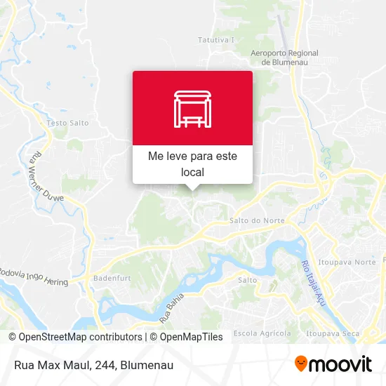 Rua Max Maul, 244 mapa
