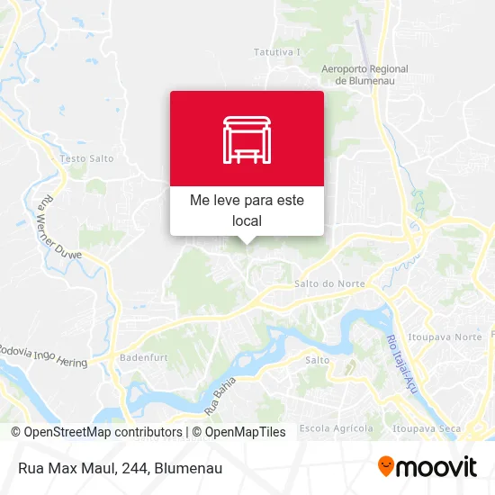 Rua Max Maul, 244 mapa