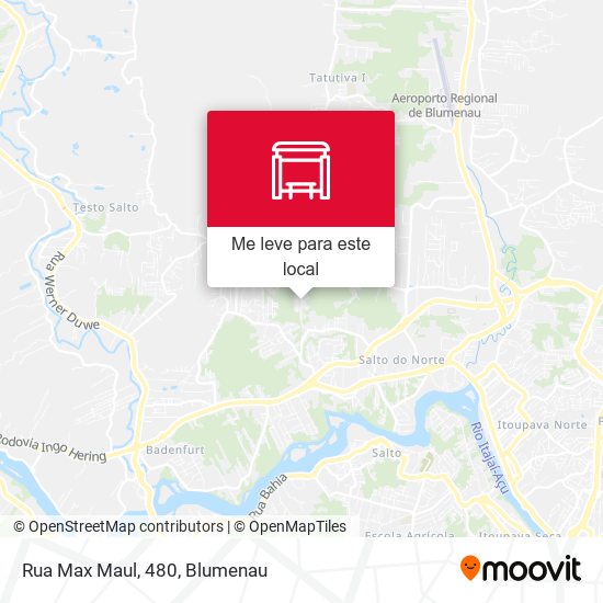 Rua Max Maul, 480 mapa