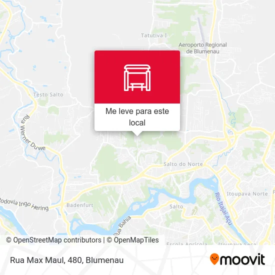 Rua Max Maul, 480 mapa