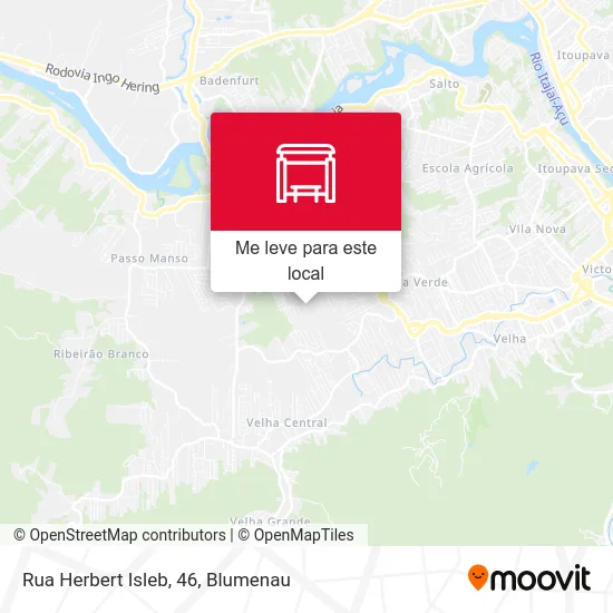 Rua Herbert Isleb, 46 mapa