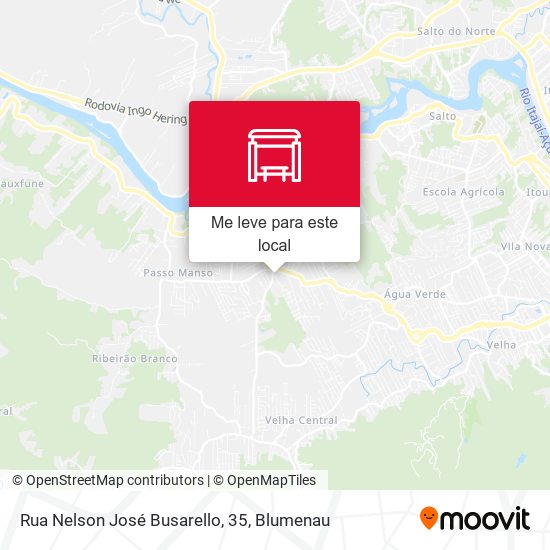 Rua Nelson José Busarello, 35 mapa