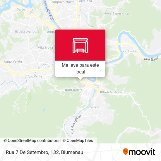 Rua 7 De Setembro, 132 mapa