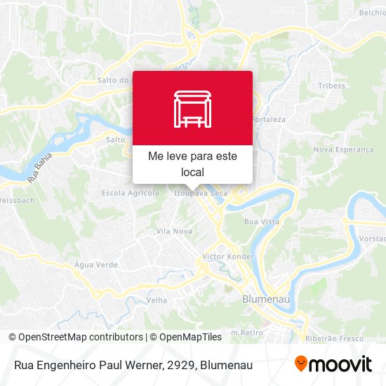 Rua Engenheiro Paul Werner, 2929 mapa