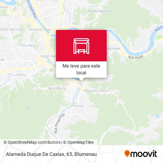 Alameda Duque De Caxias, 65 mapa